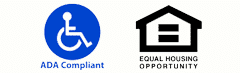 ADA Compliant & EQUAL HOUSING OPPORTUNITY logo