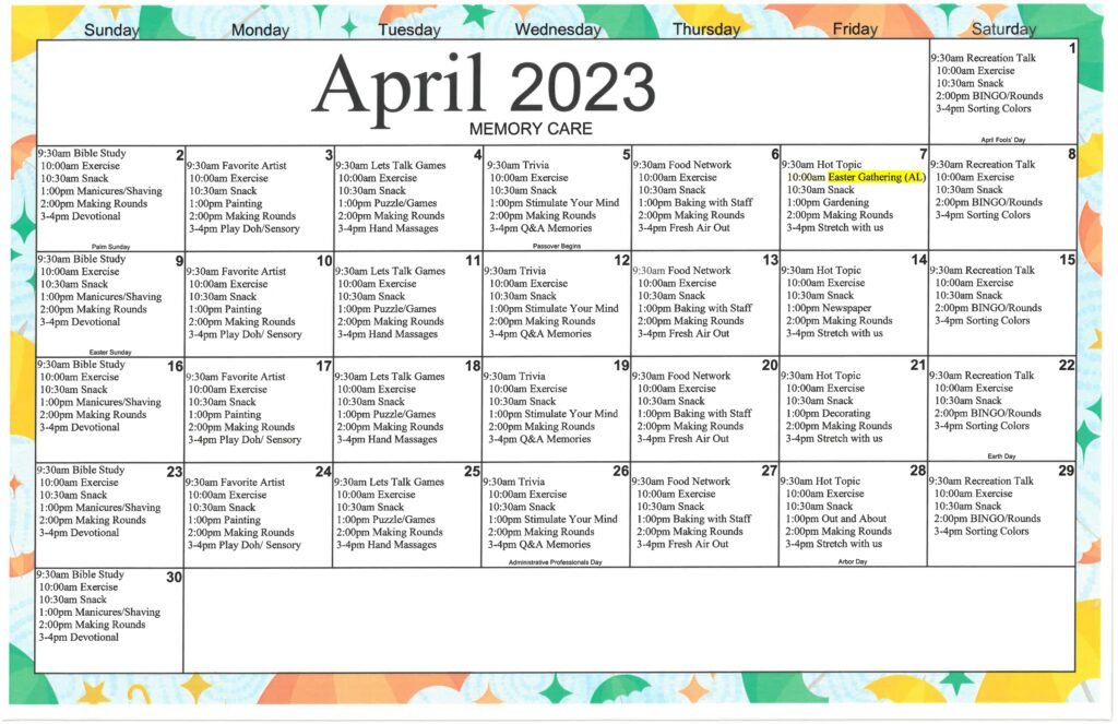 The Arbor Event Calendar The Arbor Nacogdoches, TX